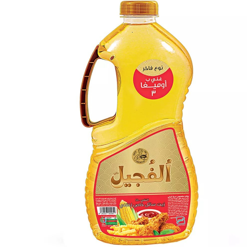 روغن ذرت و کنجد مخصوص سرخ کردن الفجیل 1.5لیتر - 